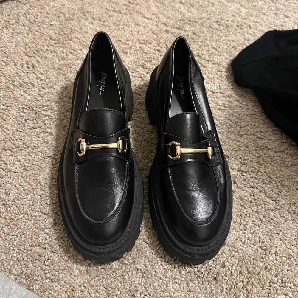 Chunky Leather Loafers